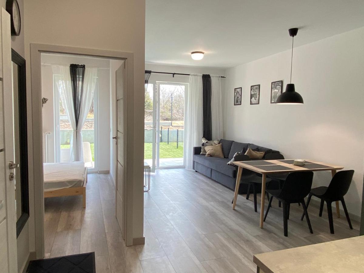 Ferienwohnung Ekologiczny Z Ogrodkiem Jastrzębia Góra Exterior foto