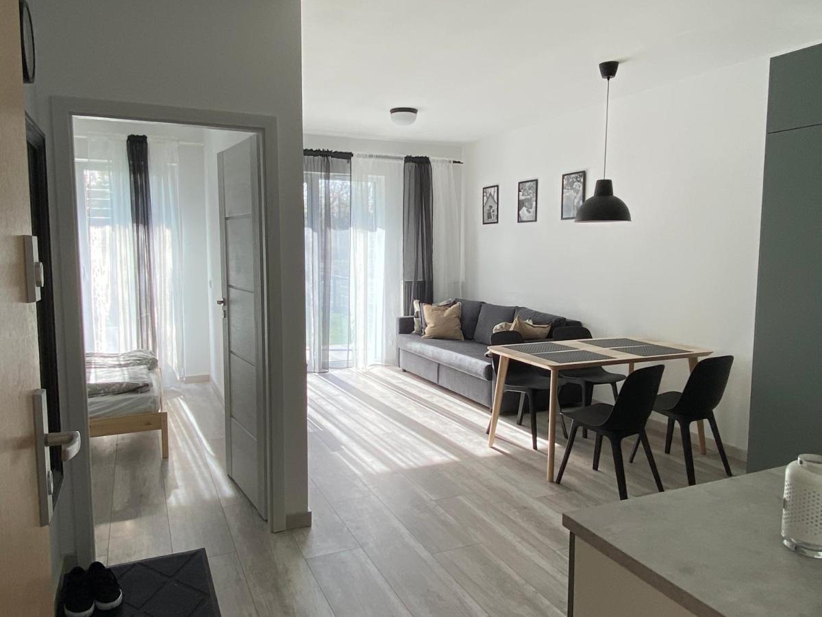 Ferienwohnung Ekologiczny Z Ogrodkiem Jastrzębia Góra Exterior foto